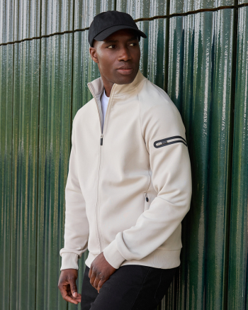 Interlock cipzáras pulóver