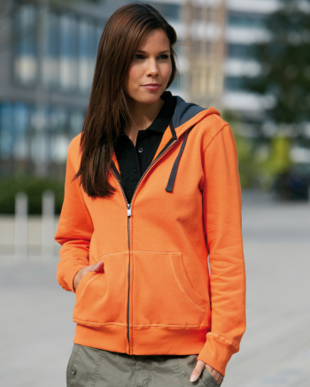 J&N Ladies' Hooded Jacket